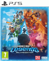 Minecraft Legends: Deluxe Edition PAL Playstation 5 PAL box art